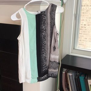 Mint and Print BCBG Tank